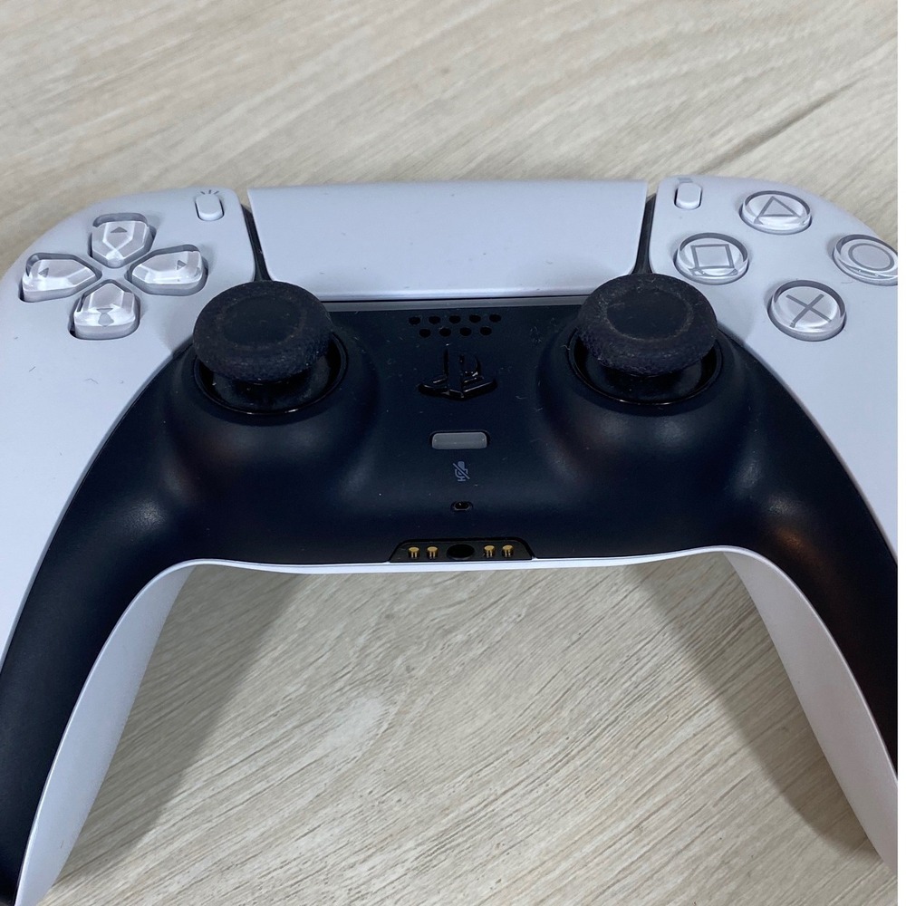 Sony PS5 DualSense Wireless Controller White PlayStation 5 Drift READ AS IS